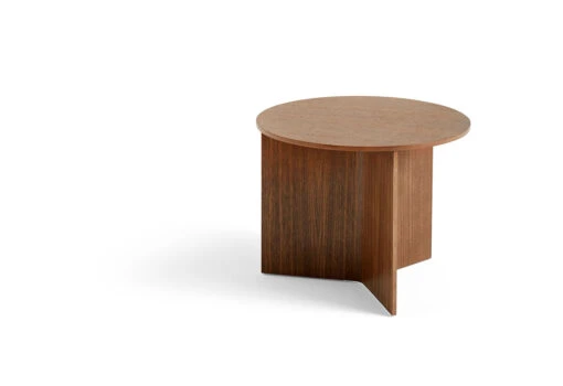 Hay Slit Table Wood, Round