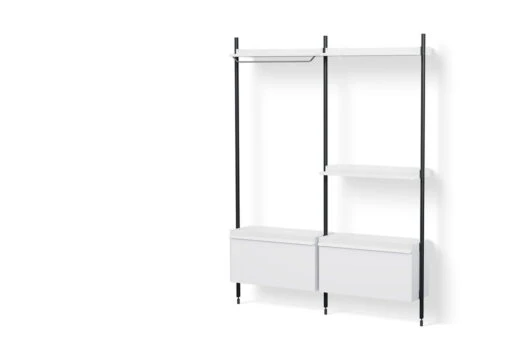 Hay Pier Shelving System, Combination 1072 - 2 Columns