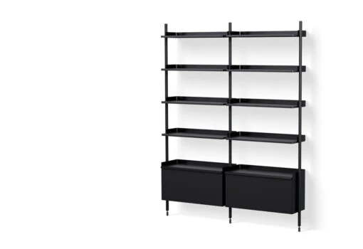 Hay Pier Shelving System, Combination 122 - 2 Columns